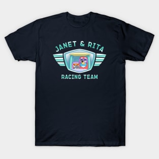 Bluey Grannies, Janet & Rita Racing Team T-Shirt